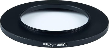 43mm to 62mm Step-Up Ring Filter Adapter - Image 3