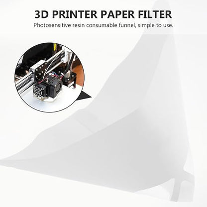 30Pcs Disposable Photosensitive Resin Strainer Funnel 3D Printer Accessories - Image 4