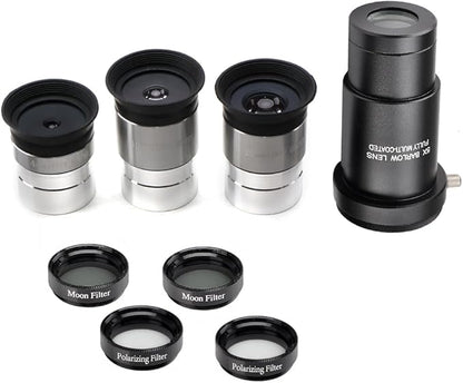 Complete Telescope Eyepiece Set by STARBOOSA