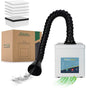 FumeClear FC2001A Solder Fume Extractor, 120 to 180m³/h Strong Suction by One-StopAirPurificationSolution