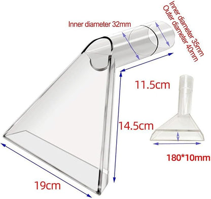 Clear Design Upholstery Extraction Nozzle Suitable - Image 2