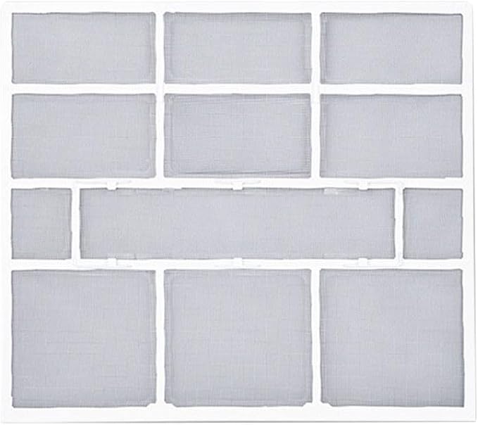Wall Mounted Air Conditioner Dustproof Filter Cover, Plastic Indoor Unit Air by Unknown