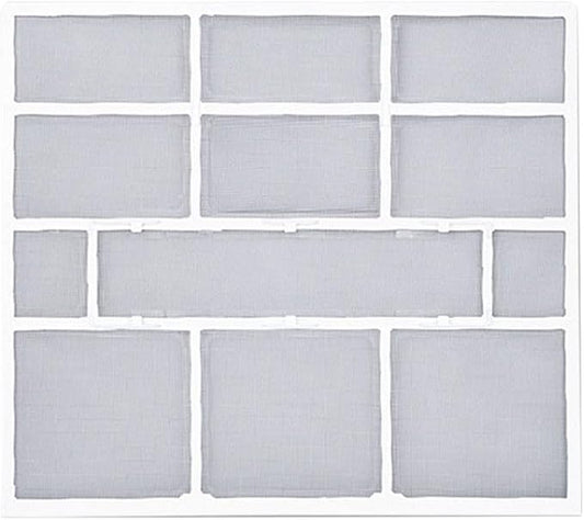 Wall Mounted Air Conditioner Dustproof Filter Cover, Plastic Indoor Unit Air by Unknown