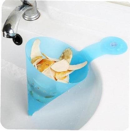 1pc Sink Food Waste Drain Filter Foldable Sink Self-Standing Anti-Blocking by Unknown