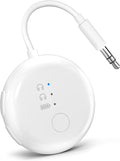 Avantree SoundJet R1 – 25Hr Airplane Bluetooth Adapter for All AirPods (Pro/Max) with Qualcomm Chipset & aptX Adaptive, Wireless Audio Transmitter for Flight Travel, Works with Bose & Other Headphones