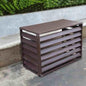 Outdoor Air Conditioner Cover Aluminum Decorative Fence Privacy Screen by Unknown