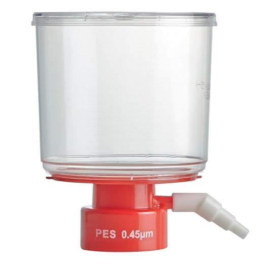 Diamond PureFlow Bottle Top Filter, PES Membrane, 0.45μm Porosity, Individually by Globe+Scientific