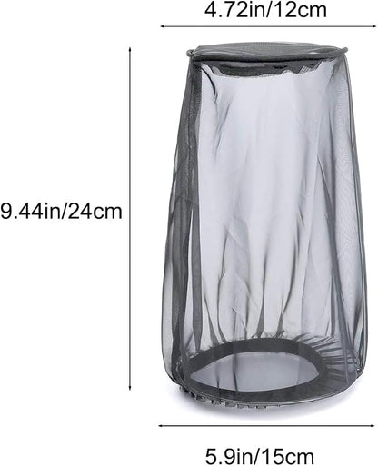 Black Air Intake Filter Sock Cover, Air Cleaner Protective Cover, Motorcycle - Image 4