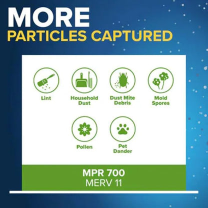 Filtrete 9.5x9.5x1 AC Furnace Air Filter, MERV 8, MPR 700, Tough on Pollen - Image 4