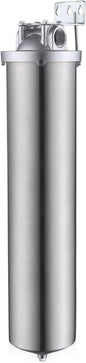 Amwater NSF/ANSI 42 Certi Stainless Steel Jumbo Size Filter Housing by Amwater