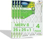 BestAir 25x25x1 Air Filter | MERV 8 Basic Allergen 7500 HVAC AC Furnace Filter by FreudenbergFiltrationTechnologies