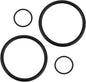 4X Black Oil Filter Seals 70x60x5mm 28x24x2mm Compatible by YINETTECH