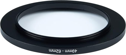 49mm to 62mm Step-Up Ring Filter Adapter - Image 3