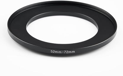 52mm to 72mm Step-Up Ring Filter Adapter, Metal Ring Step-Up Rings Adapter - Image 2