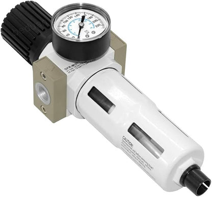 Beduan Compressed Air Pressure Regulator Filter 1/2"NPT, Water/Oil Trap - Image 6