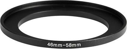 46-58mm Metal Step-Up Ring Adapter Compatible - Image 3