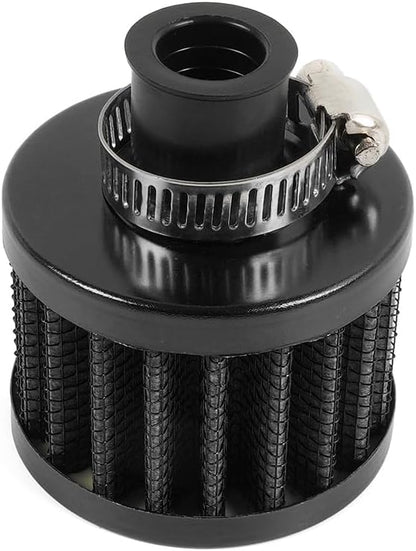 MUGE RACING 2Pcs Air Filter Cold Air Intake Filter Breather 12mm Valve Cover - Image 2