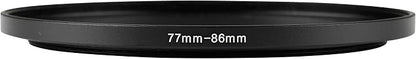 72-86mm Metal Step-Up/Down Ring Adapter Compatible - Image 2