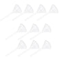 Veemoon 10pcs 75mm Plastic Triangle Filling Funnels Pp Scientific Laboratory by Veemoon