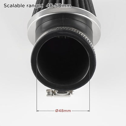 Evermotor Motorcycle Air Filter, 48mm 49mm 50mm Carb Filter - Image 5