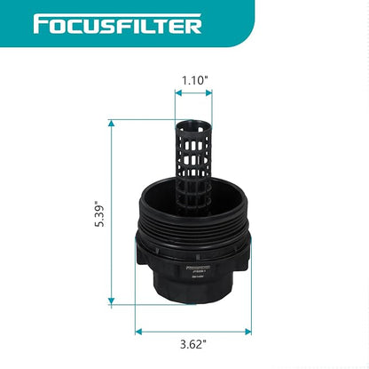 FOCUSFILTER 15620-0S010 OEM Grade Oil Filter Housing Cap, - Image 5