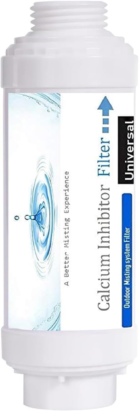 Misting System Calcium Inhibitor Filter by RUITN