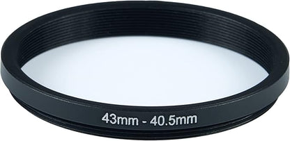 43mm to 40.5mm Step-Down Ring Filter Adapter - Image 2