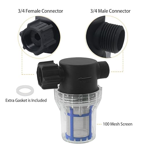 GIEX 100 Mesh Garden Hose Filter - Image 5