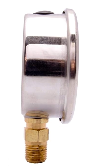 2-1/2" Oil Filled Vacuum Pressure Gauge - Image 4