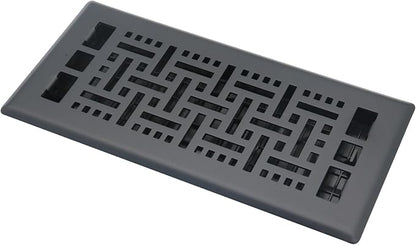 Floor Vents Heavy Duty Walkable Steel Floor Registers 4x10 Inch Floor Air Vent by JATOHOME