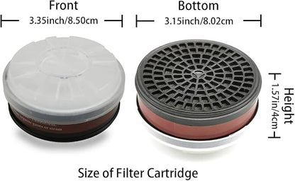 LDY-3 P-A-1 Filter Cartridge Against Organic Vapors and Dust - Image 2