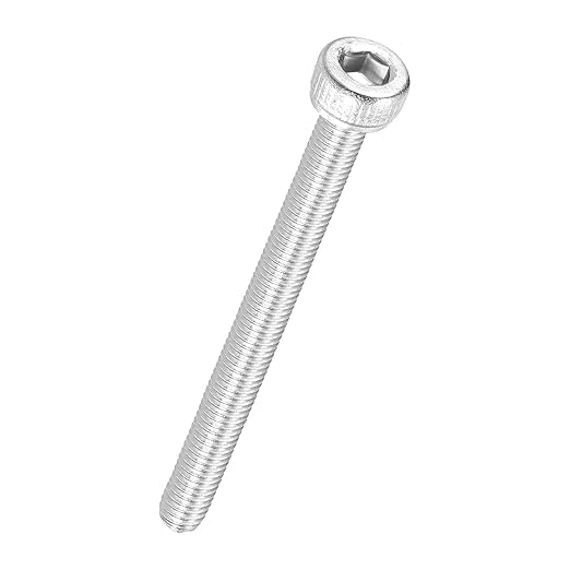 Kozelo 20pcs Socket Head Cap Screws - [M2.5-0.45 x 35mm] 304 Stainless Steel Allen Socket Drive for Electrical Motor 3D Printing Fan Engine Replacement Use, Silver