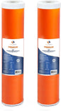Aquaboon 20x4.5" Whole House Water Filter Cartridge – Premium KDF Heavy Metal & by Aquaboon