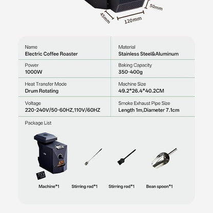 RE-1 Electric Coffee Bean Roaster - Image 9
