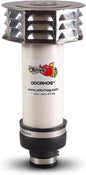 OdorHog Metal Cap Clamp On Vent Stack Pipe Filter 1.5", Removes Outdoor Septic by OdorHog-StoptheStink