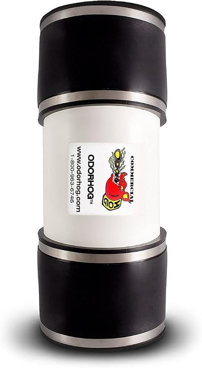 OdorHog Vent Stack Pipe Filter, PVC Inline Model by OdorHog-StoptheStink
