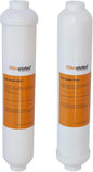 Filterelated 2-Pack GAC & PMB RO Water Filter Cartridges, by Filterelated