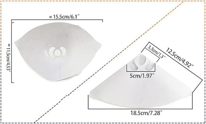 50Pieces 3D Printer Filter Resin Filter White Paper Cup 3D Printer Thicker - Image 5