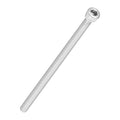 Kozelo 2pcs Socket Head Cap Screws - [M5-0.8 x 155mm] 304 Stainless Steel Allen Socket Drive for Electrical Motor 3D Printing Fan Engine Replacement Use, Silver
