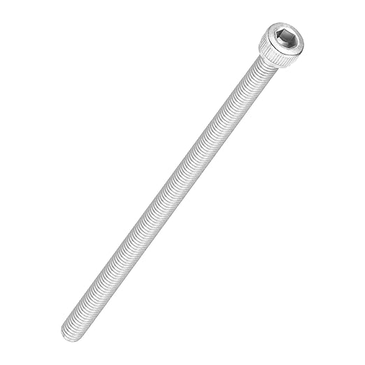 Kozelo 4pcs Socket Head Cap Screws - [M5-0.8 x 150mm] 304 Stainless Steel Allen Socket Drive for Electrical Motor 3D Printing Fan Engine Replacement Use, Silver