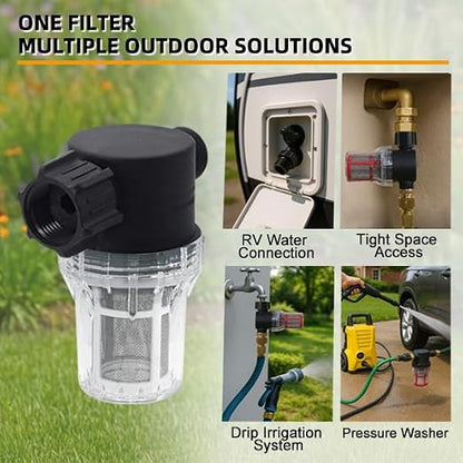 GIEX 30 Mesh Garden Hose Filter - Image 5