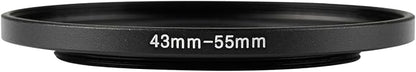 43-55mm Metal Step-Up Ring Adapter Compatible - Image 2