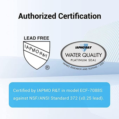 Filterlogic NSF/ANSI 372 Certified Fluoride Water Filter, Replacement - Image 2