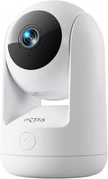 Dzees 5G/2.4G WiFi Indoor Security Camera Pet Camera No Subscription, 2K 360° WiFi Cameras, Wired Dog Pet Camera with Phone App, MagicPix Night Vision, Calls, 2-Way Audio, 24/7, Motion Tracking