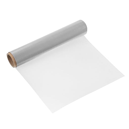 uxcell 80 Mesh 39" x 10" Woven Wire Mesh, 316 Stainless Steel Air Vent Filter by uxcell