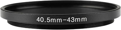 40.5-43mm Metal Step-Up Ring Adapter Compatible - Image 2