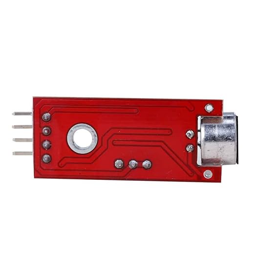 DAOKI 5PCS Microphone Sound Sensor Module AVR PIC High Sensitivity Voice Detection for Arduino with Dupont Cable