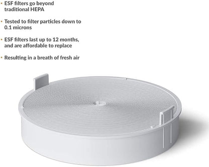 AVARI™ 525 Green Desktop Personal Air Purifier made in Korea. Filtering - Image 5