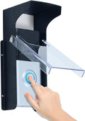 "Black Doorbell Rain Cover - Waterproof, Anti-Glare - Compatible with Blink/Google Nest/Arlo Video Doorbell".