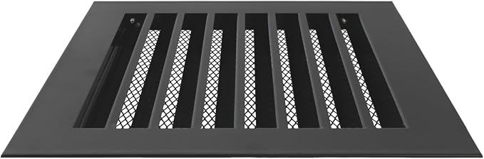 Repa Market 8" x 8" Inch Galvanized Black Soffit Vent Cover - Image 6